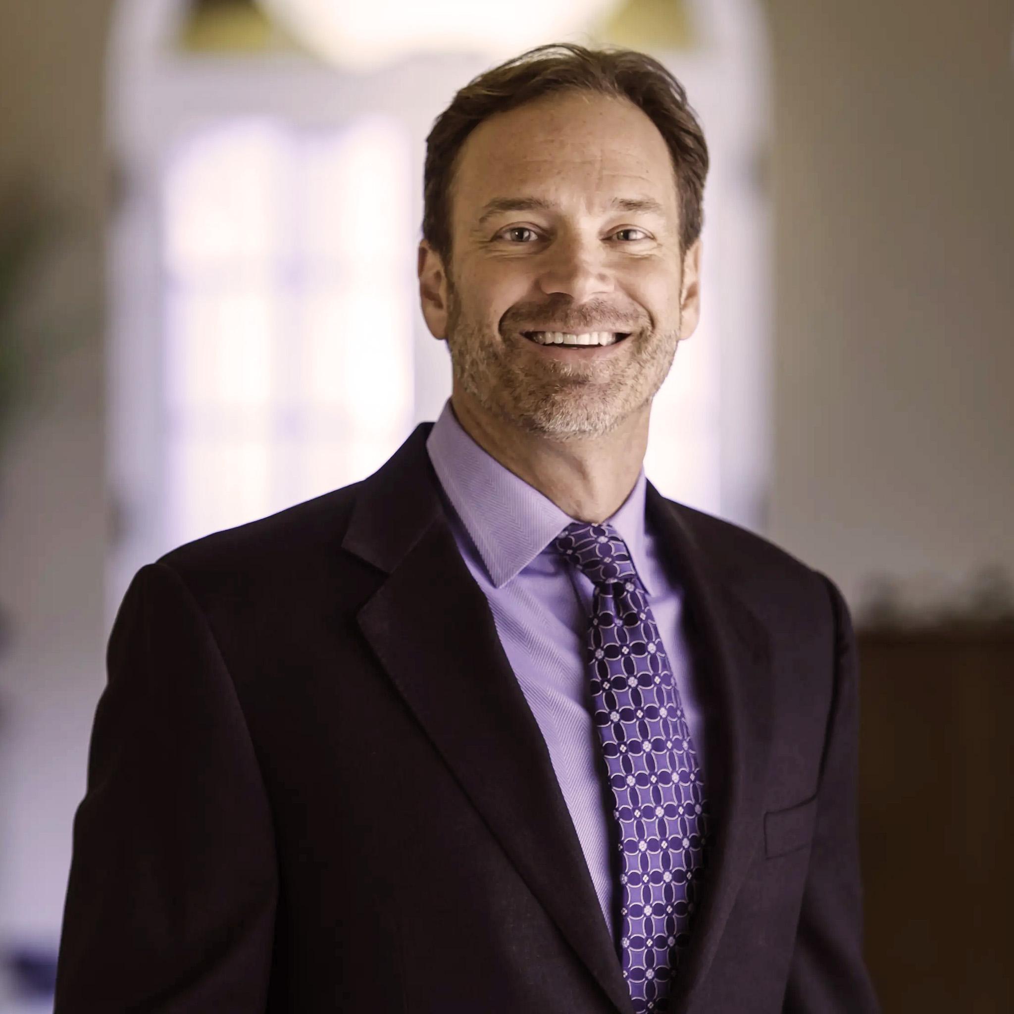 Portrait of Curtis Fletcher smiling
