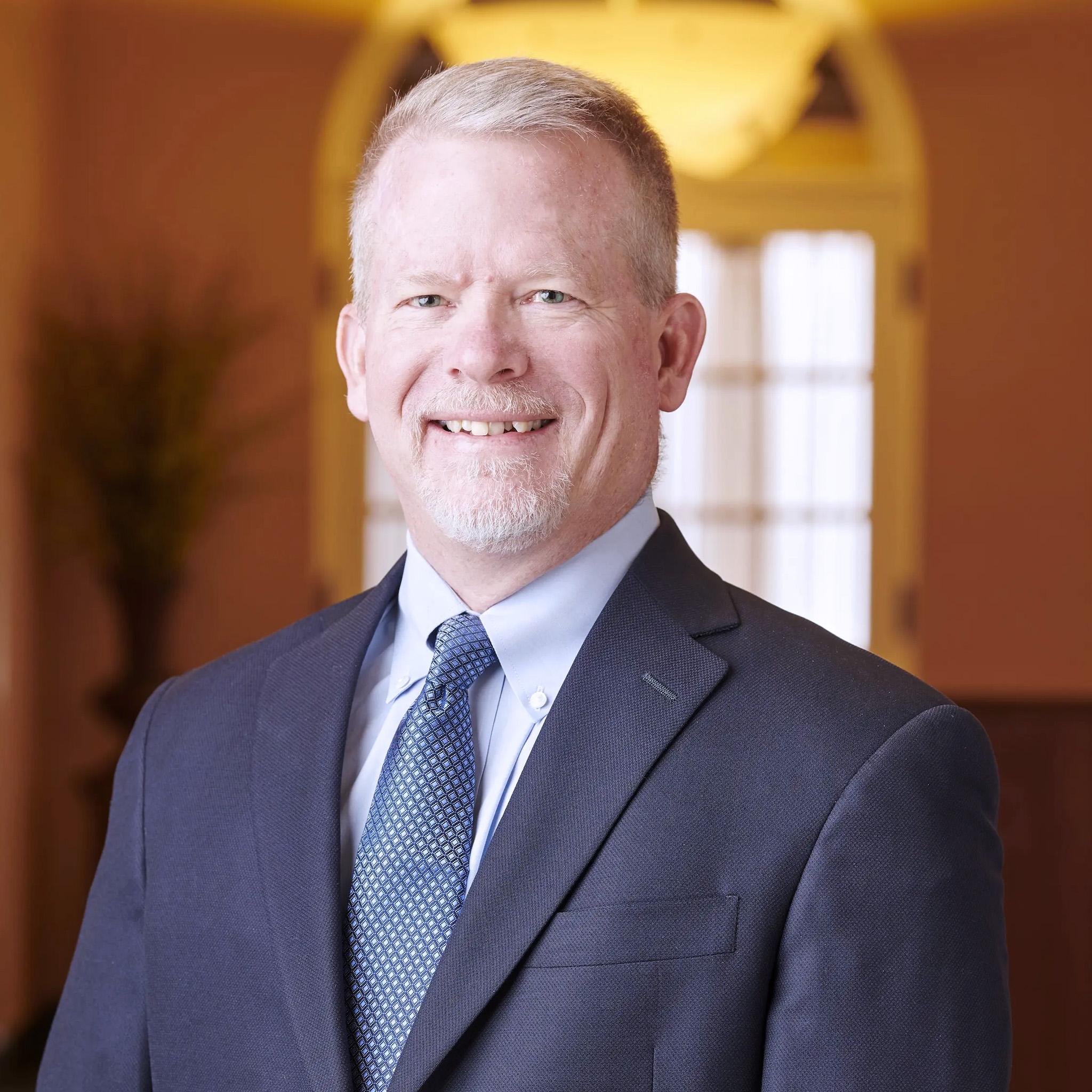 Portrait of Jeff Huntsman smiling