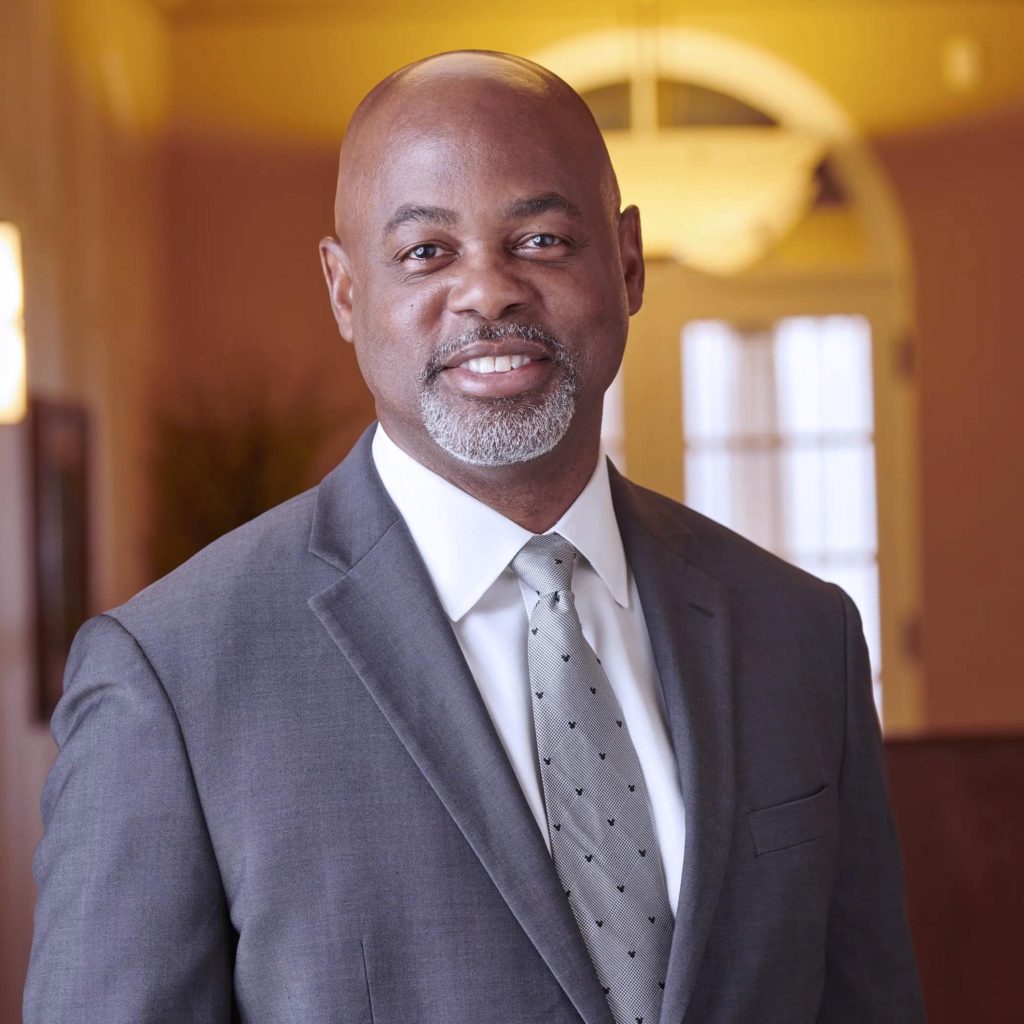 Portrait of Dr. Mark McKenzie smiling