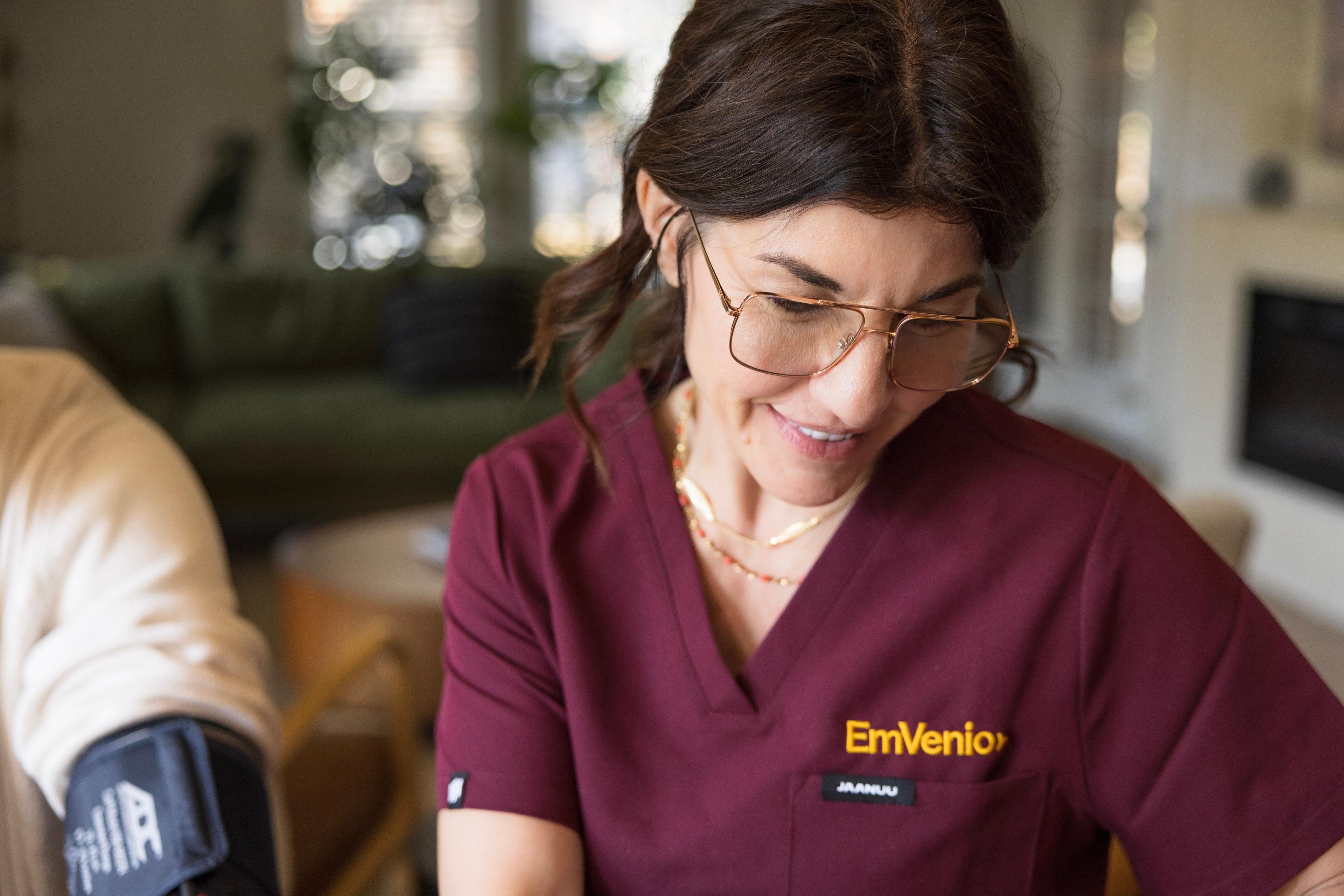 EmVenio Certified Mobile Research Clinician in home exam